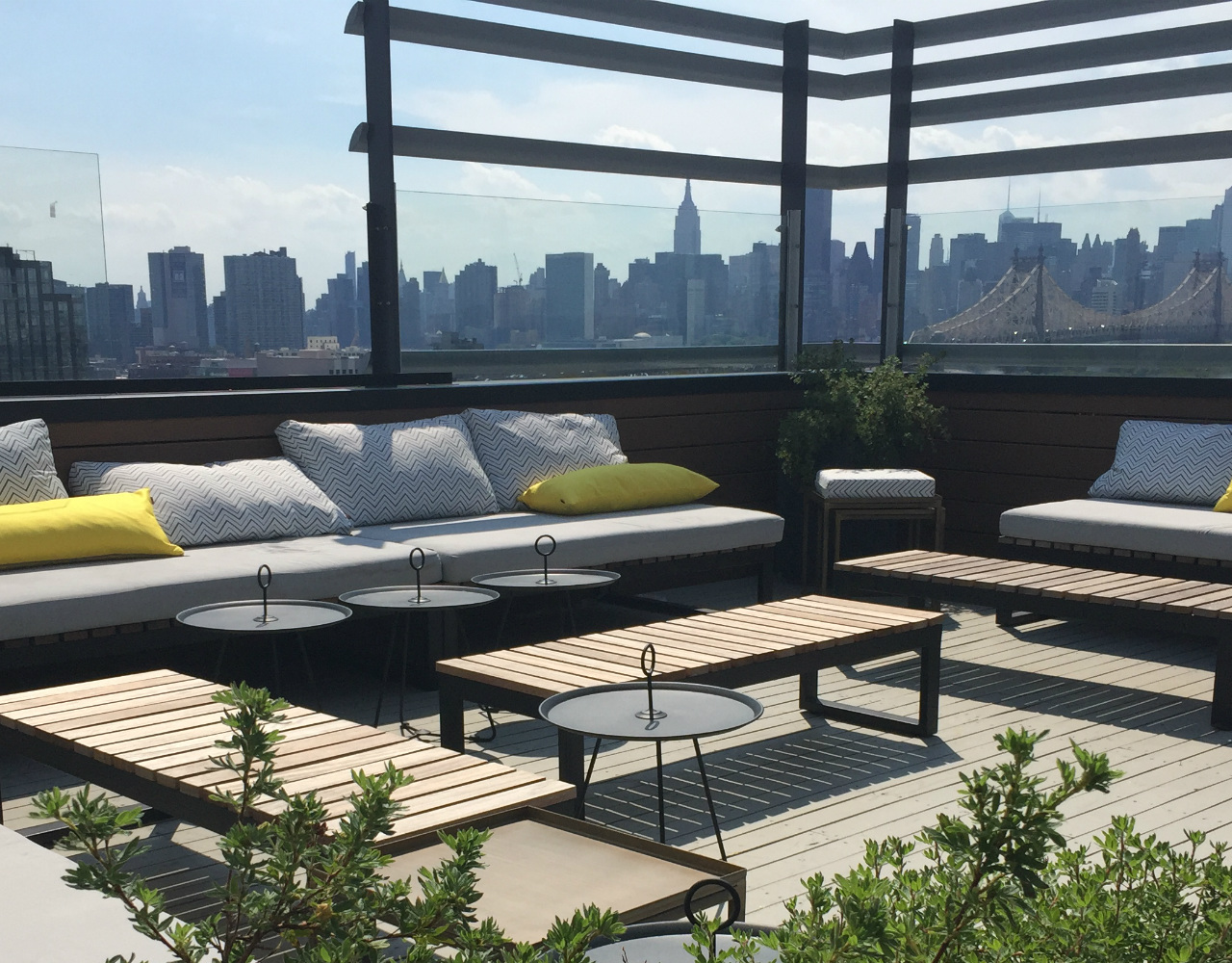 Long Island City Hotel Rooftop Bar